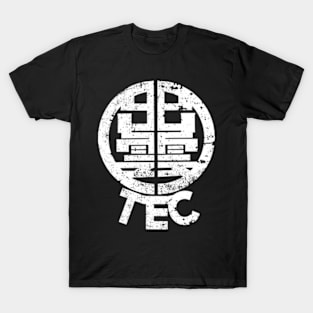 Kaiju No. 8 Anime Black and White Icons Izumo Tech Company Logo Anti-Kaijuu Weapon Maker Symbol KN8-4 (WHITE VERSION) T-Shirt